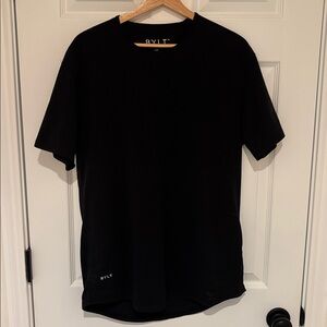 BYLT Drop-Cut: LUX T Shirt Black